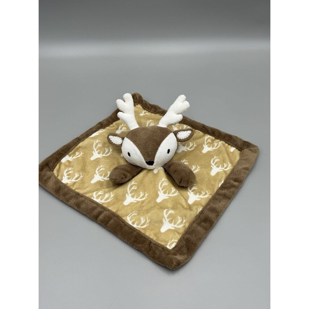 Levtex Fawn Baby Deer Lovey Buck Brown White Security Blanket